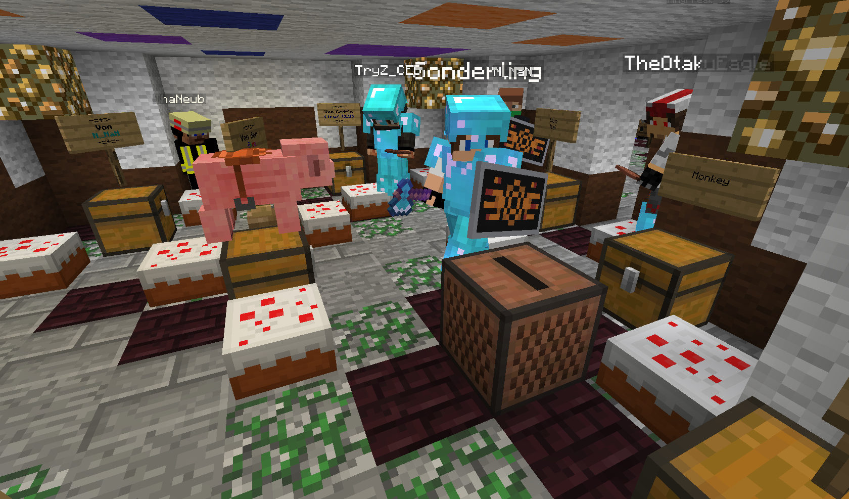 Screenshots Vom Server Von Minecraft Unlimitedworld