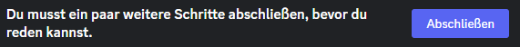 Hinweis von Discord
