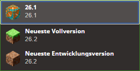 Launcher: Installation auswählen und Spielen