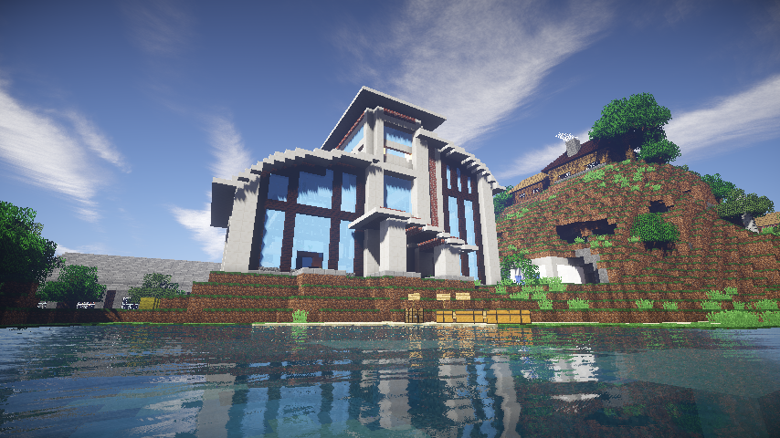 Minecraft Berg Haus