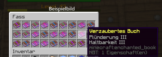 Beispiel Fass mit verzauberten Büchern.png Beispiel Fass mit verzauberten Büchern.png