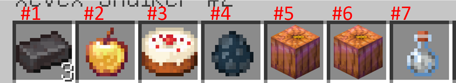 versteigerungNetheriteOpapfelKuchenSpawneggKürbisseTrank.png
