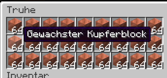 Gewachster Kupferblock.png Gewachster Kupferblock.png